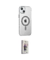 ieg™ iPhone 14 Kılıf Yörünge Koleksiyonu - Siyah Bilvis 3D Cam Ekran Koruyucu