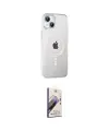 ieg™ iPhone 14 Kılıf Yörünge Koleksiyonu - Siyah Bilvis 3D Mat Cam Ekran Koruyucu