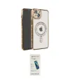 ieg™ iPhone 14 Kılıf Zirve Doku Prime - Şeffaf Pasifik Cam Ekran Koruyucu