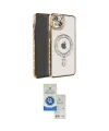 ieg™ iPhone 14 Kılıf Zirve Doku Prime - Şeffaf Royal Nano Ekran Koruyucu
