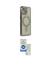 ieg™ iPhone 14 Kılıf Zirve Doku Prime - Şeffaf Royal Nano Ekran Koruyucu