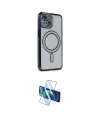 ieg™ iPhone 14 Kılıf Zirve Doku Prime - Siyah 3D Antistatik Cam Ekran Koruyucu
