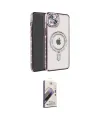 ieg™ iPhone 14 Kılıf Zirve Doku Prime - Siyah Bilvis 3D Mat Cam Ekran Koruyucu