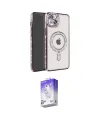 ieg™ iPhone 14 Kılıf Zirve Doku Prime - Siyah Bilvis 5in1 3D Magic Cam Ekran Koruyucu