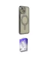 ieg™ iPhone 14 Kılıf Zirve Doku Prime - Siyah Bilvis 5in1 3D Magic Cam Ekran Koruyucu