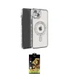 ieg™ iPhone 14 Kılıf Zirve Doku Prime - Siyah Buffer Cam Ekran Koruyucu