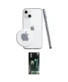 ieg™ iPhone 14 Kılıf Zirve Doku - Şeffaf 360 Full Body Arka Koruyucu