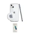 ieg™ iPhone 14 Kılıf Zirve Doku - Şeffaf Pasifik Cam Ekran Koruyucu