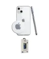 ieg™ iPhone 14 Kılıf Zirve Doku - Siyah Bilvis Hayalet Cam Ekran Koruyucu