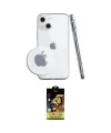 ieg™ iPhone 14 Kılıf Zirve Doku - Siyah Buffer Cam Ekran Koruyucu