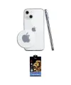 ieg™ iPhone 14 Kılıf Zirve Doku - Siyah Buffer Hayalet Cam Ekran Koruyucu