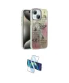 ieg™ iPhone 14 Kılıf Zirve Modern Prime - Siyah 3D Antistatik Cam Ekran Koruyucu