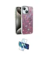 ieg™ iPhone 14 Kılıf Zirve Modern Prime - Siyah 3D Antistatik Cam Ekran Koruyucu