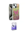 ieg™ iPhone 14 Kılıf Zirve Modern Prime - Siyah Bilvis 5in1 5D Magic Hayalet Cam Ekran Koruyucu