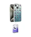ieg™ iPhone 14 Kılıf Zirve Modern Prime - Siyah Bilvis 5in1 5D Magic Hayalet Cam Ekran Koruyucu