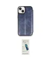ieg™ iPhone 14 Kılıf Zirve Yansıma Serisi - Şeffaf Pasifik Cam Ekran Koruyucu