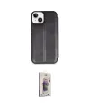 ieg™ iPhone 14 Kılıf Zirve Yansıma Serisi - Siyah Bilvis 3D Cam Ekran Koruyucu