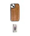 ieg™ iPhone 14 Kılıf Zirve Yansıma Serisi - Siyah Bilvis 3D Cam Ekran Koruyucu
