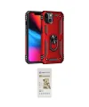 ieg™ iPhone 14 Plus Kılıf Ahenk Klasik Koleksiyonu - Siyah Mat Seramik Nano Ekran Koruyucu