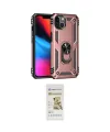 ieg™ iPhone 14 Plus Kılıf Ahenk Klasik Koleksiyonu - Siyah Mat Seramik Nano Ekran Koruyucu