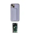 ieg™ iPhone 14 Plus Kılıf Akış Doku - Siyah 360 Mat Full Body Arka Koruyucu