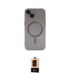 ieg™ iPhone 14 Plus Kılıf Akış Minimal Özel Seri - Şeffaf Maxco Cam Ekran Koruyucu
