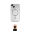 ieg™ iPhone 14 Plus Kılıf Akış Minimal Özel Seri - Şeffaf Maxco Cam Ekran Koruyucu