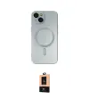 ieg™ iPhone 14 Plus Kılıf Akış Minimal Özel Seri - Şeffaf Maxco Cam Ekran Koruyucu