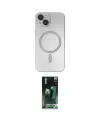 ieg™ iPhone 14 Plus Kılıf Akış Minimal Özel Seri - Siyah 360 Mat Full Body Arka Koruyucu