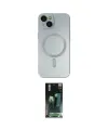 ieg™ iPhone 14 Plus Kılıf Akış Minimal Özel Seri - Siyah 360 Mat Full Body Arka Koruyucu