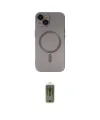 ieg™ iPhone 14 Plus Kılıf Akış Minimal Özel Seri - Siyah Joko Magic 5D Hayalet Cam