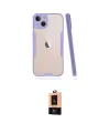 ieg™ iPhone 14 Plus Kılıf Atlas Asil Serisi - Şeffaf Maxco Cam Ekran Koruyucu