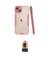 ieg™ iPhone 14 Plus Kılıf Atlas Asil Serisi - Şeffaf Maxco Cam Ekran Koruyucu