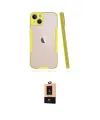 ieg™ iPhone 14 Plus Kılıf Atlas Asil Serisi - Şeffaf Maxco Cam Ekran Koruyucu