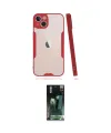 ieg™ iPhone 14 Plus Kılıf Atlas Asil Serisi - Siyah 360 Mat Full Body Arka Koruyucu