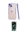 ieg™ iPhone 14 Plus Kılıf Atlas Asil Serisi - Siyah 360 Mat Full Body Arka Koruyucu