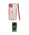 ieg™ iPhone 14 Plus Kılıf Atlas Asil Serisi - Siyah 360 Mat Full Body Arka Koruyucu