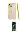 ieg™ iPhone 14 Plus Kılıf Atlas Asil Serisi - Siyah 360 Mat Full Body Arka Koruyucu