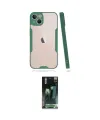 ieg™ iPhone 14 Plus Kılıf Atlas Asil Serisi - Siyah 360 Mat Full Body Arka Koruyucu