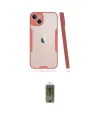 ieg™ iPhone 14 Plus Kılıf Atlas Asil Serisi - Siyah Joko Magic 5D Hayalet Cam
