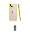 ieg™ iPhone 14 Plus Kılıf Atlas Asil Serisi - Siyah Joko Magic 5D Hayalet Cam