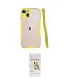 ieg™ iPhone 14 Plus Kılıf Atlas Asil Serisi - Siyah Mat Seramik Nano Ekran Koruyucu