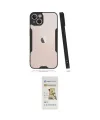 ieg™ iPhone 14 Plus Kılıf Atlas Asil Serisi - Siyah Mat Seramik Nano Ekran Koruyucu