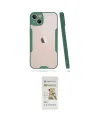 ieg™ iPhone 14 Plus Kılıf Atlas Asil Serisi - Siyah Mat Seramik Nano Ekran Koruyucu