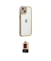 ieg™ iPhone 14 Plus Kılıf Çekirdek Klasik Serisi - Şeffaf Maxco Cam Ekran Koruyucu