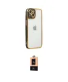 ieg™ iPhone 14 Plus Kılıf Çekirdek Klasik Serisi - Şeffaf Maxco Cam Ekran Koruyucu