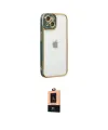 ieg™ iPhone 14 Plus Kılıf Çekirdek Klasik Serisi - Şeffaf Maxco Cam Ekran Koruyucu