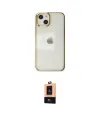 ieg™ iPhone 14 Plus Kılıf Doruk Doku Prime - Şeffaf Maxco Cam Ekran Koruyucu