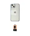 ieg™ iPhone 14 Plus Kılıf Doruk Doku Prime - Şeffaf Maxco Cam Ekran Koruyucu