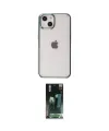 ieg™ iPhone 14 Plus Kılıf Doruk Doku Prime - Siyah 360 Mat Full Body Arka Koruyucu